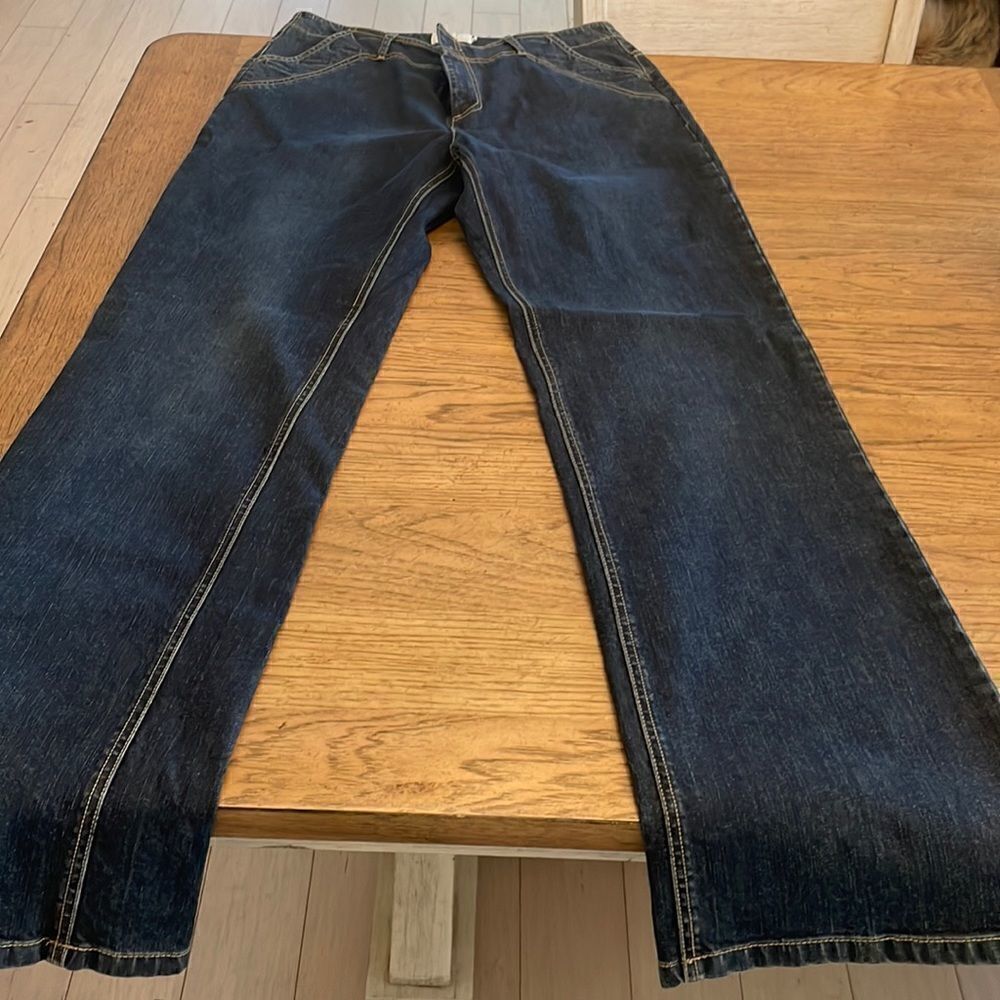 Y? MORRISEY CLASSIC BLUE JEANS.  NEW WITH TAGS